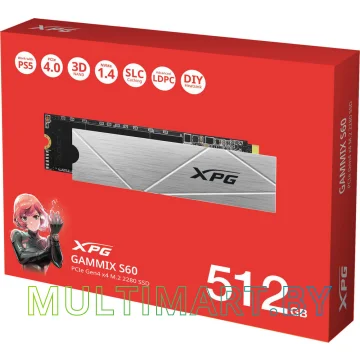 SSD диск ADATA XPG Gammix S60 Blade 512GB (AGAMMIXS60-512G-CS) картинка 8